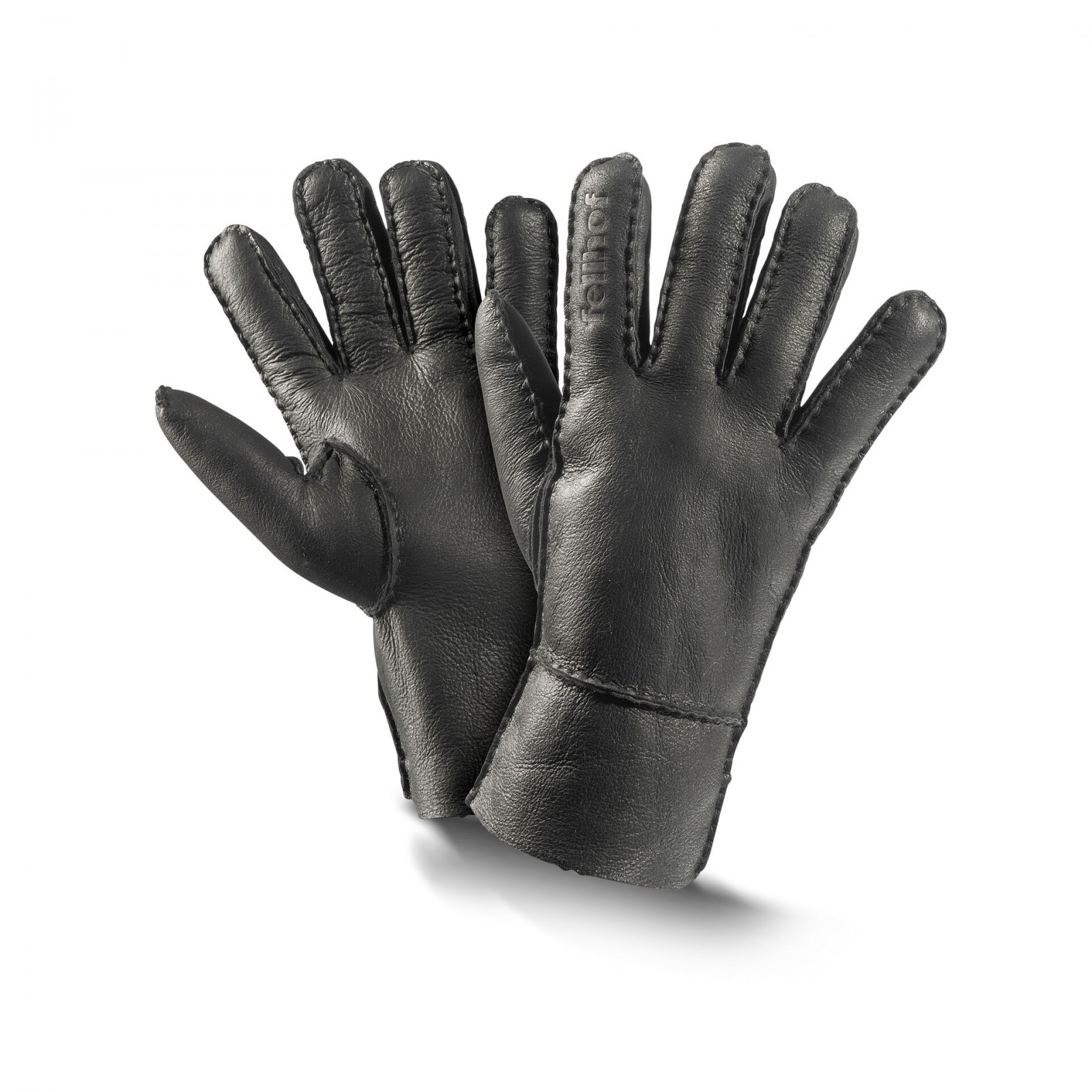 Fotografie Rukavice prstové TREND Nappalan dámské Velikost: 7, Zvolte variantu: Černá