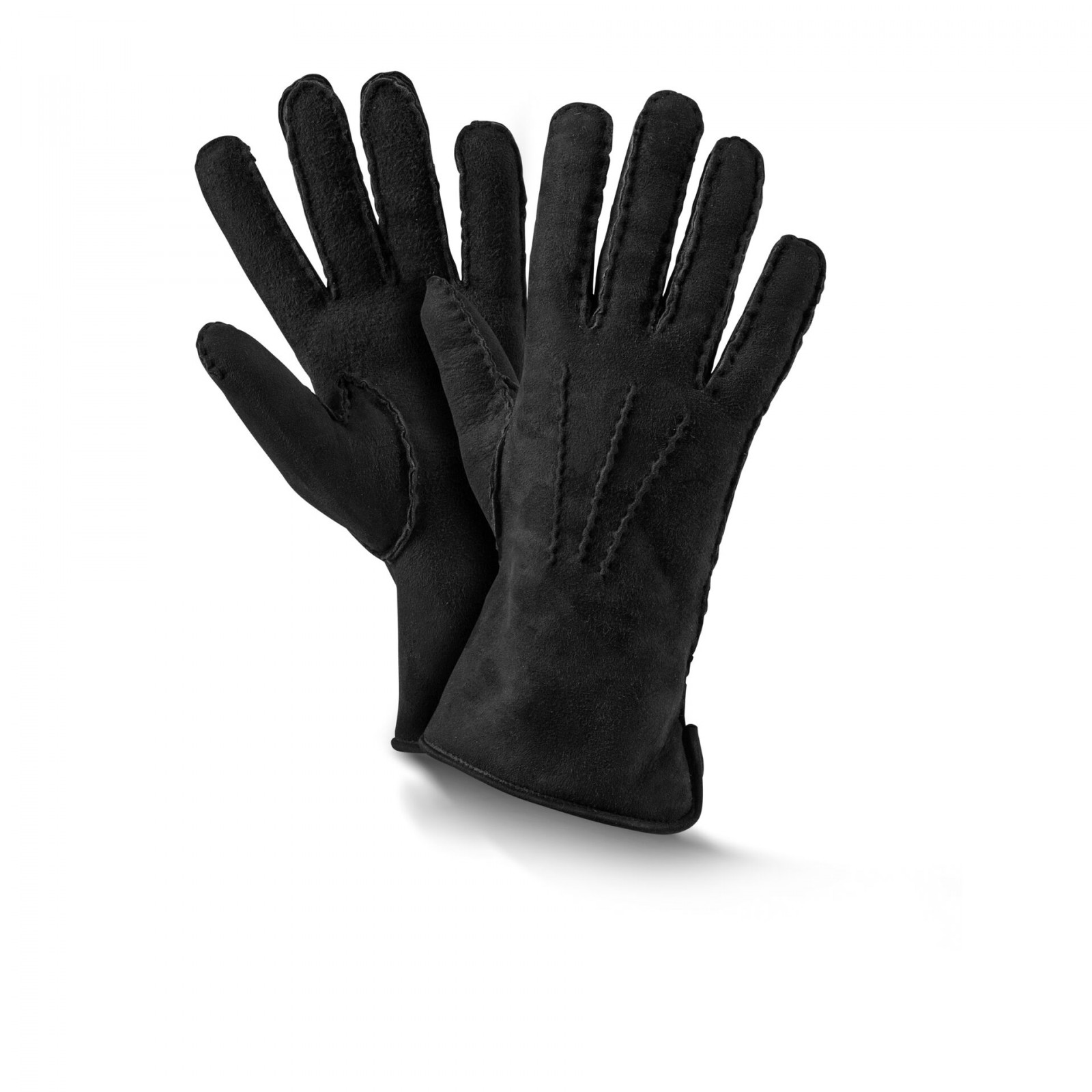 Fotografie Rukavice prstové PREMIUM dámské Velikost: 7, Zvolte variantu: Černá