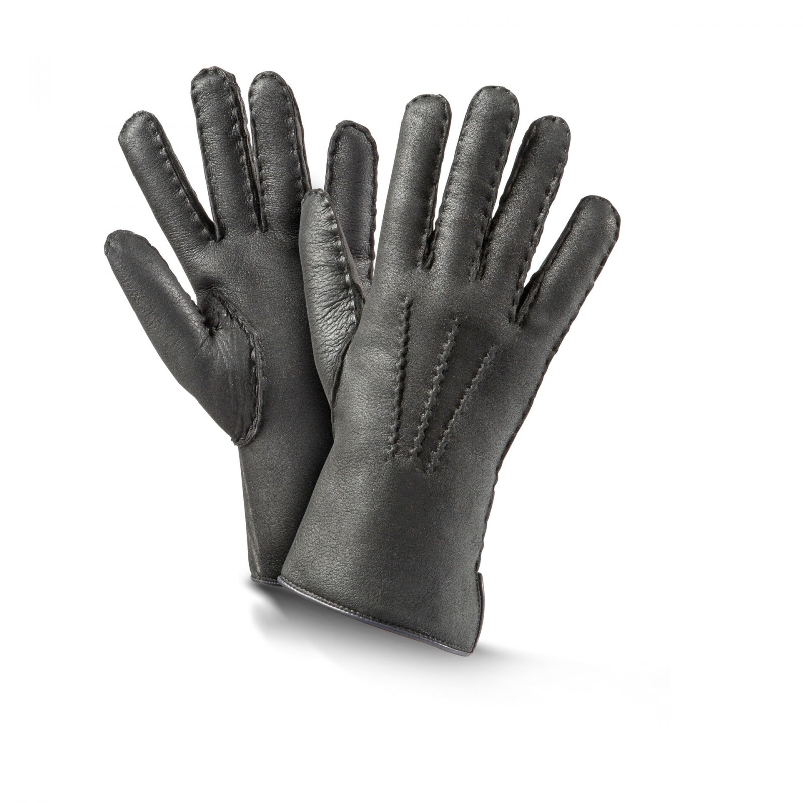 Rukavice prstové PREMIUM NAPPALAN Velikost: 10,5, Zvolte variantu: Černá