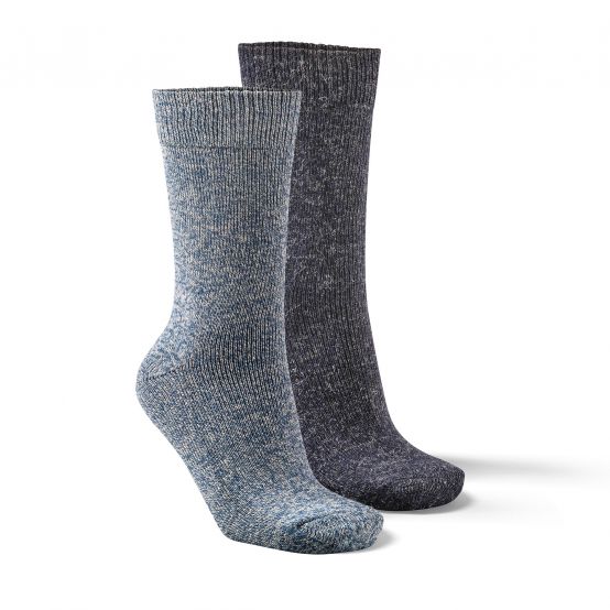 Alpaka barevné ponožky - duopack Velikost: 43 - 46, Zvolte variantu: tm. modrá