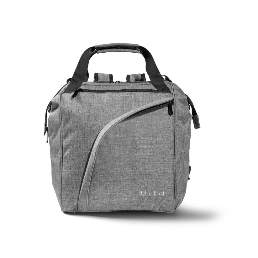 Fotografie Přebalovací batoh CURA pro miminko Velikost: 30 x 39 x 17 cm, Zvolte variantu: černá-melange