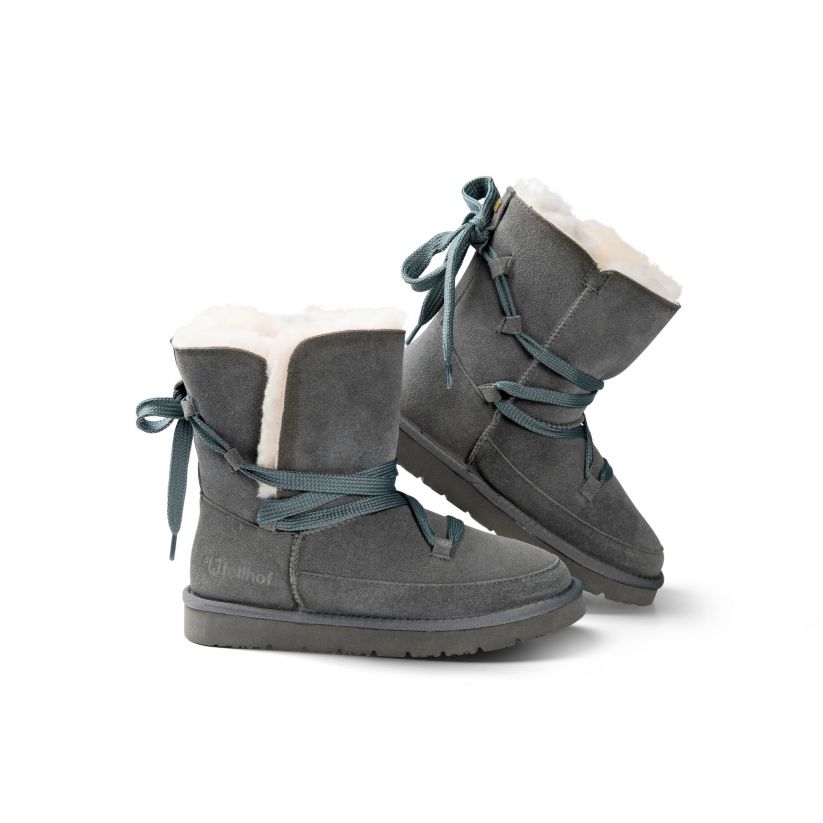 Fotografie Zimní obuv CALENTA dámská Velikost: 34, Zvolte variantu: Sv. šedá