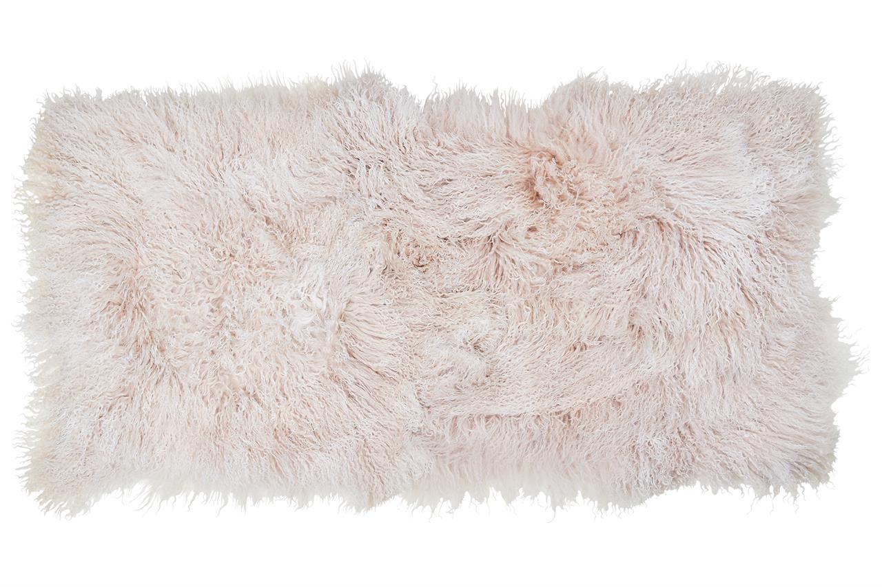 Jehněčí kožešina TIBET pás Barva: Champagne, Velikost: 60 × 120 cm
