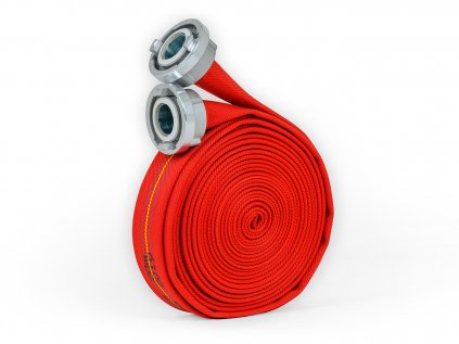 Hadice C42 FL-G RED se spojkami - 10 m (Hadicové spojky Spojky AWG - hrdlo nerez 40,4 mm)