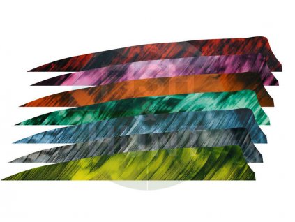 Letka Gateway Feather 3" Shield RW (Barva Camo Tre Yellow)