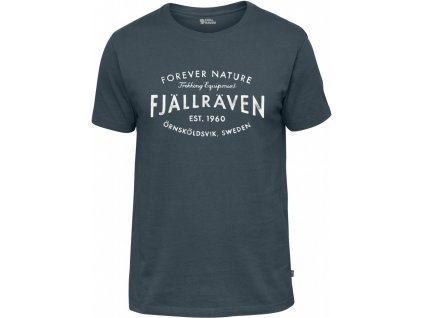 Fjallraven Est. 1960 tričko (Barva 506-Lagoon, Velikost XS)