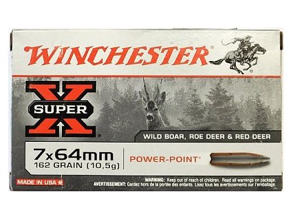 naboj winchester 7x64 power point 105g 20 ks 0 400 400