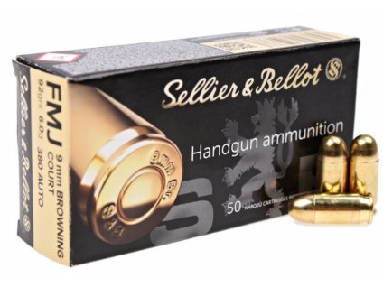 Sellier&Bellot FMJ 380 Auto, 6g/92gr