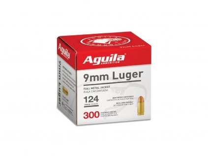 3960 1 7047 strelivo aguila 9x19 mm luger fmj 124gr sypane po 300 ks