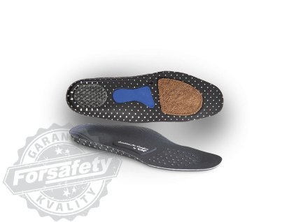 Vkládací stélka anatomická s bam. vláknem a gel. patou (Velikost 42)