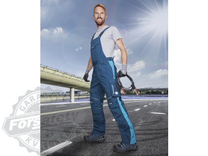 Kalhoty s laclem ARDON®URBAN prodloužené modrá  - DOPRODEJ 2XL (Velikost 2XL)