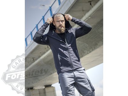 Softshellová bunda ARDON®Breeffidry STRETCH tmavě šedá XS (Velikost XS)