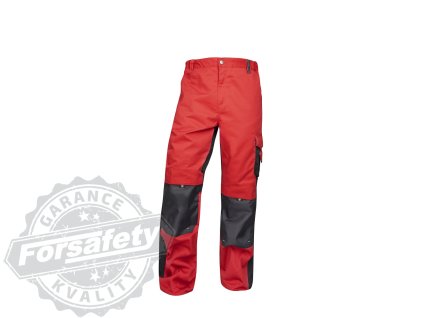 Kalhoty ARDON®PRE100 červeno-černá – DOPRODEJ 50 (Velikost 50)