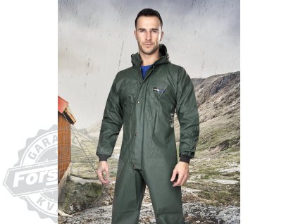 Voděodolný overal ARDON®AQUA 104 zelená M (Velikost M)