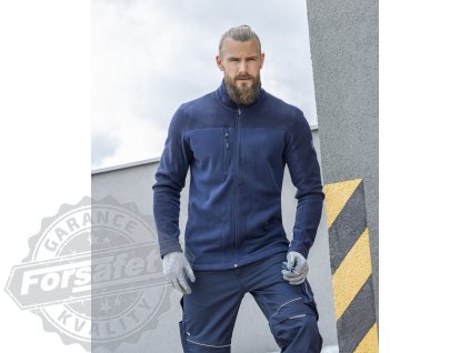 Mikina fleece ARDON®MICHAEL tmavě modrá S (Velikost S)