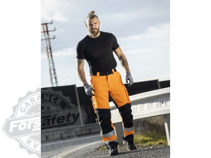Reflexní kalhoty ARDON®SIGNAL+ oranžovo-černá 44 (Velikost 44)