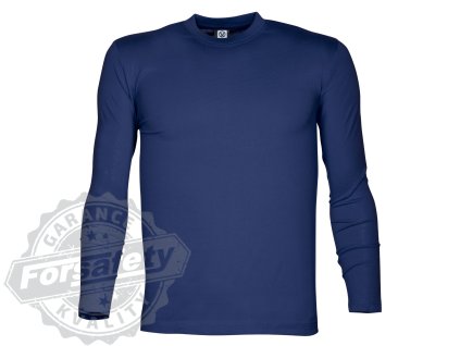 Tričko ARDON®CUBA s dlouhým rukávem navy - baleno po jednom kuse M (Velikost M)