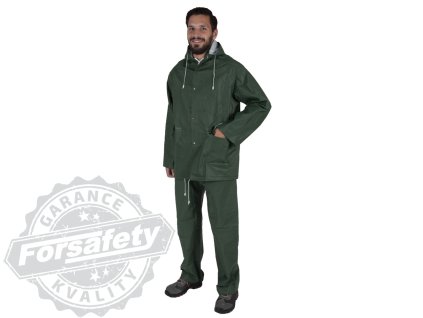 Voděodolný oblek ARDON®HUGO zelená M (Velikost M)