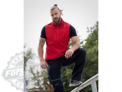 Vesta fleece ARDON®MARTIN červená S (Velikost S)