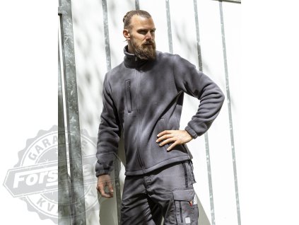 Mikina fleece ARDON®Polar 450 tmavě šedá S (Velikost S)
