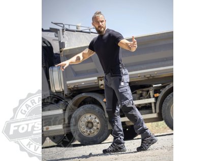 Kalhoty ARDON®4Xstretch® tmavě šedá 40 (Velikost 40)