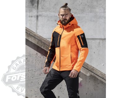 Softshellová bunda ARDON®CITYCONIC®Hi-vis oranžová S (Velikost S)