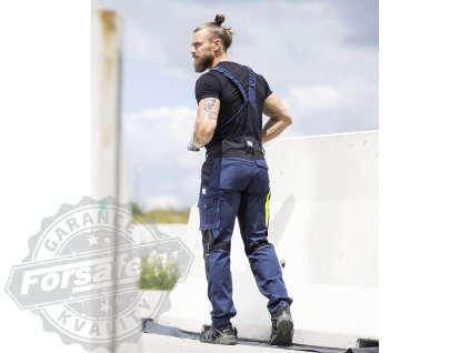 Kalhoty s laclem ARDON®4Xstretch® tmavě modré 46 (Velikost 46)