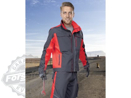 Blůza ARDON®NEON šedo-červená XS (Velikost XS)