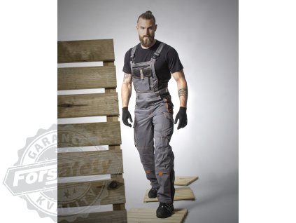 Kalhoty s laclem ARDON®VISION zkrácené šedá S (Velikost S)