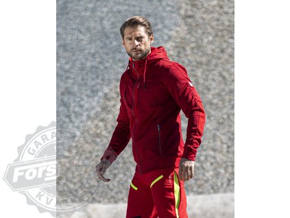 Mikina ARDON®3DBreathe červená melange S (Velikost S)