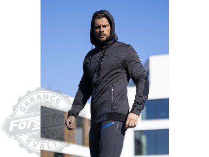 Mikina ARDON®3DBreathe šedo-černá melange XS (Velikost XS)