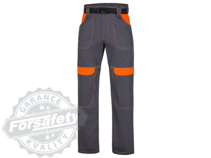Kalhoty ARDON®COOL TREND šedo-oranžové prodloužené S (Velikost S)