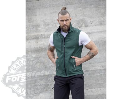 Softshellová vesta ARDON®VISION zelená S (Velikost S)