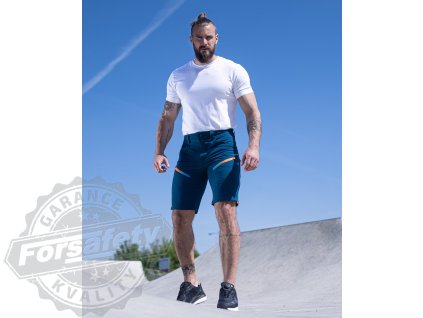 Softshellové kraťasy ARDON®CREATRON® modrá neon 46 (Velikost 46)