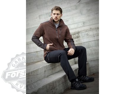 Mikina fleece ARDON®4TECH hnědá S (Velikost S)