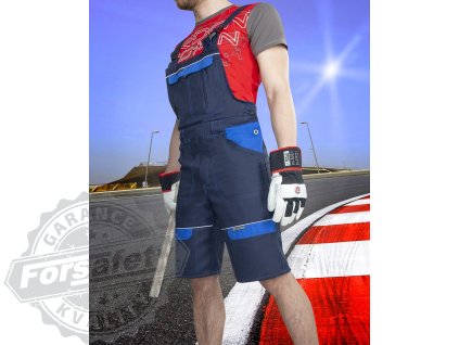 Kraťasy s laclem ARDON®COOL TREND tmavě modrá-světle modrá 46 (Velikost 46)