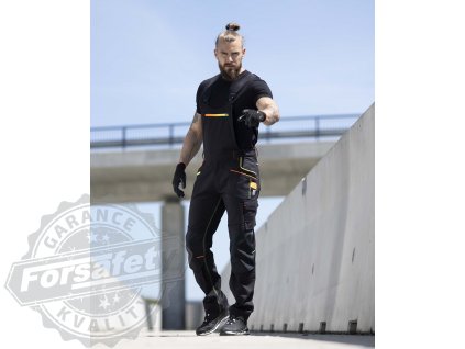 Kalhoty s laclem ARDON®CREATRON® černá neon 46 (Velikost 46)