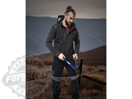 Bunda soft. ARDON®R8ED+ pánská, černá S (Velikost S)