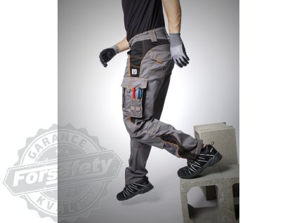 Kalhoty ARDON®VISION zkrácené šedá S (Velikost S)