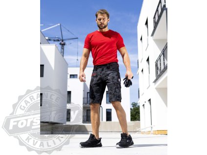 Kraťasy ARDON®CREATRON®CAMO černá 46 (Velikost 46)