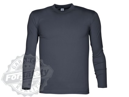 Tričko ARDON®CUBA s dlouhým rukávem antracitová S (Velikost S)