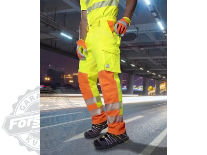Reflexní kalhoty ARDON®SIGNAL prodloužené žlutá - DOPRODEJ S (Velikost S)