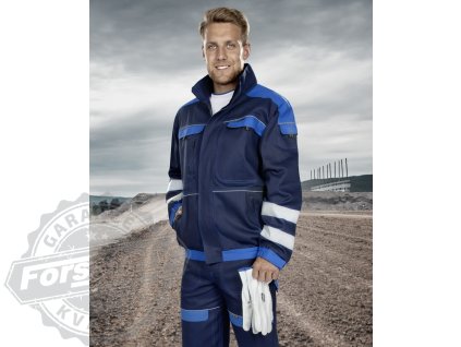 Blůza ARDON®COOL TREND s reflex. pruhy tmavě modrá-světle modrá S (Velikost S)