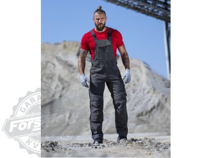 Kalhoty s laclem ARDON®URBAN+ zkrácené tmavě šedá S (Velikost S)