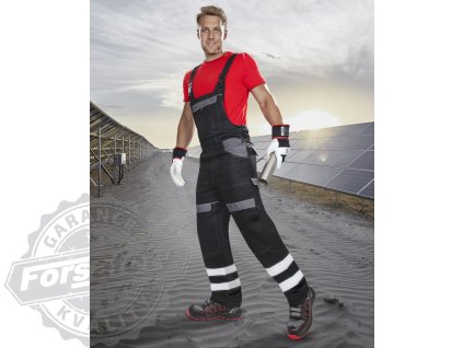 Kalhoty s laclem ARDON®COOL TREND s reflex. pruhy černá 46 (Velikost 46)