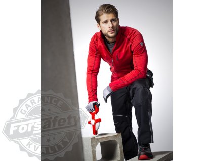 Mikina ARDON®BREEFFIDRY melange červená S (Velikost S)