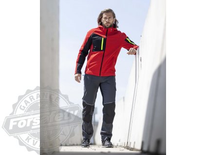 Softshellová bunda ARDON®CITYCONIC® červená S (Velikost S)