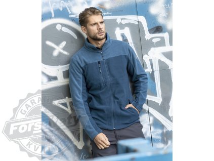 Mikina fleece ARDON®MICHAEL modrá S (Velikost S)