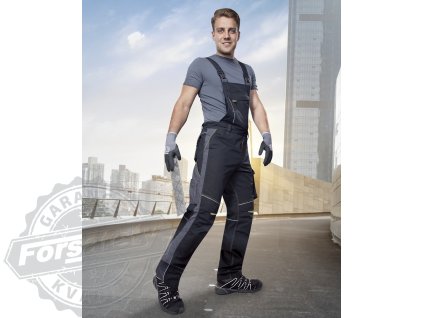 Kalhoty s laclem ARDON®URBAN prodloužené černá - DOPRODEJ M (Velikost M)