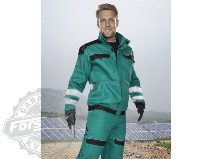 Blůza ARDON®COOL TREND s reflex. pruhy zelená S (Velikost S)